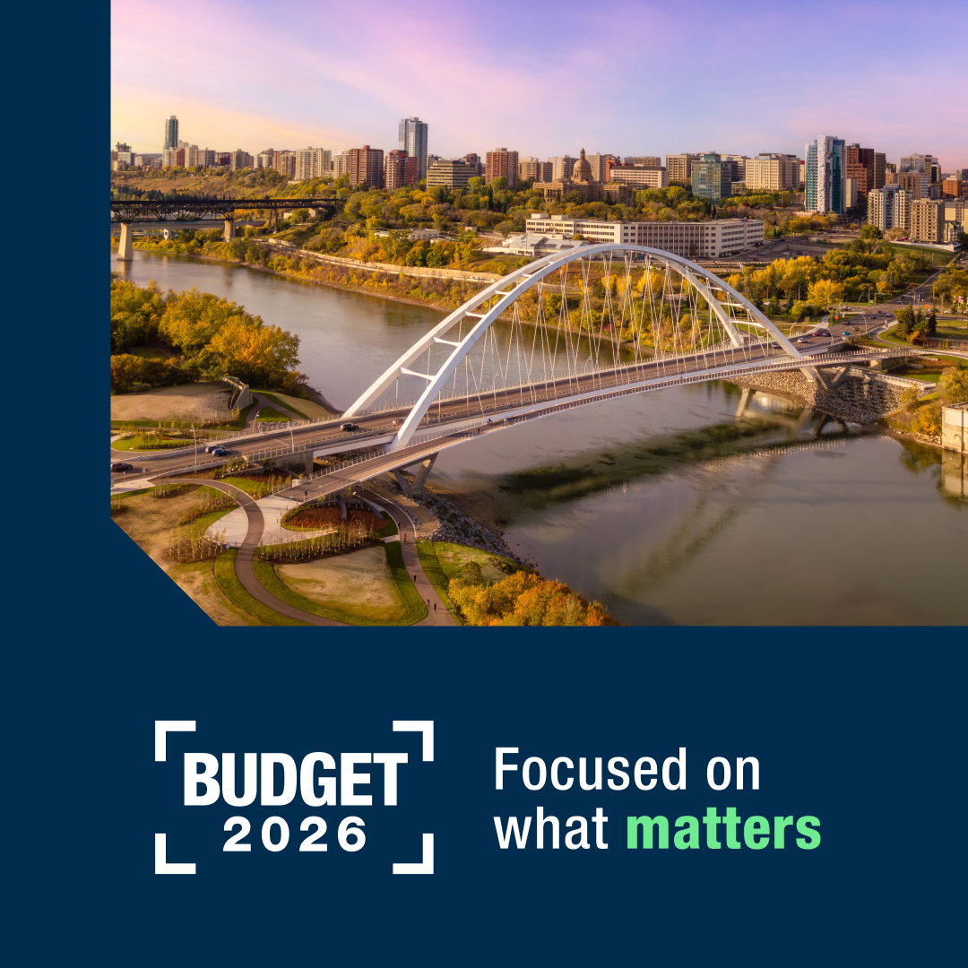YourAlberta (Government of Alberta) Facebook ad: Budget 2026 is focused on what matters to…