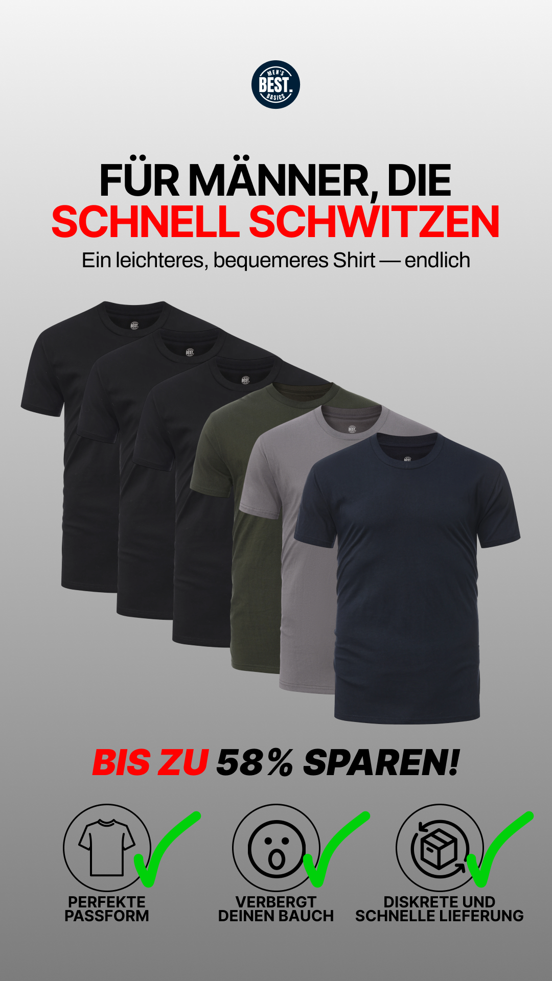 Men's Best Basics Facebook ad