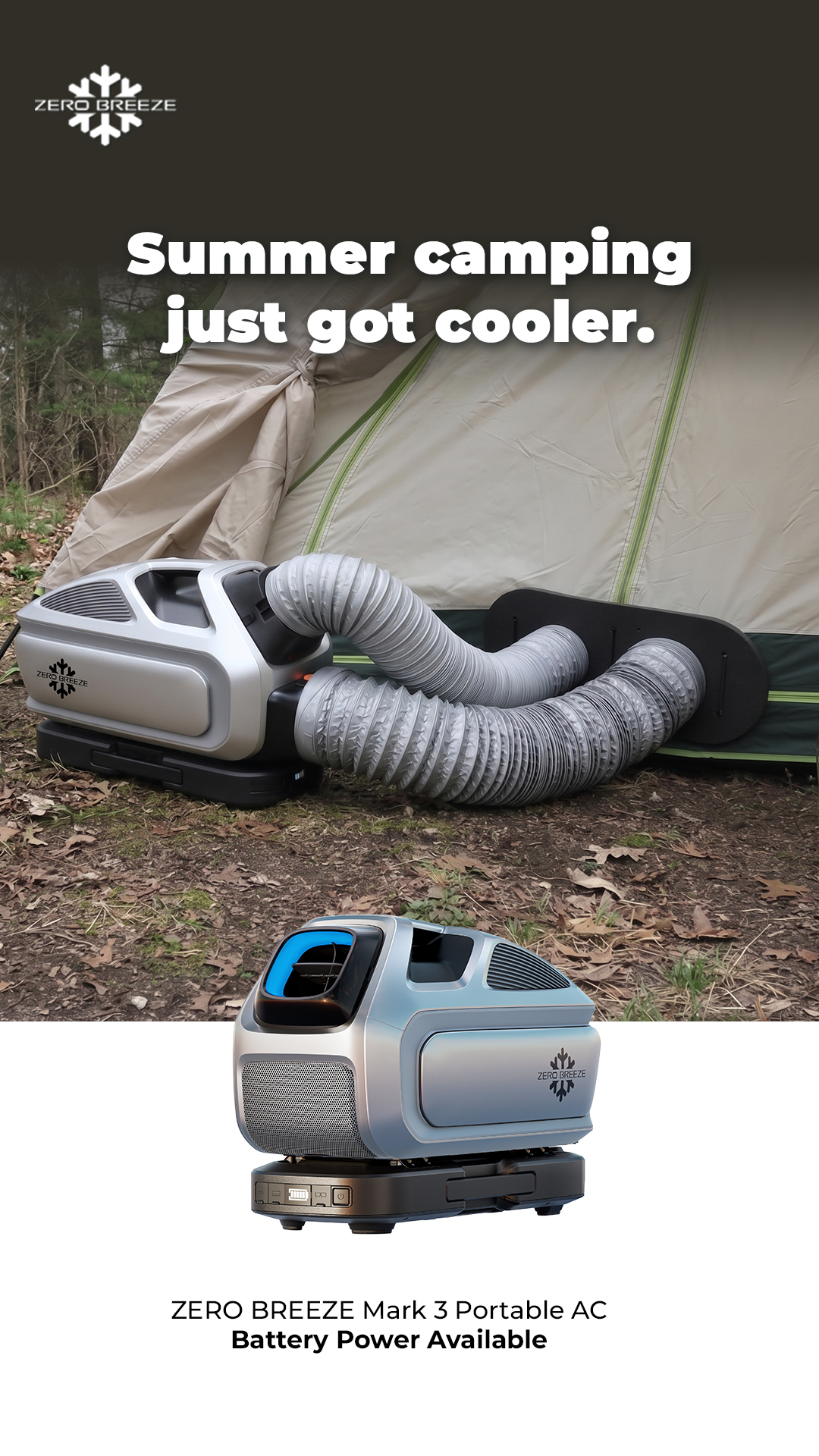 ZERO BREEZE Facebook ad