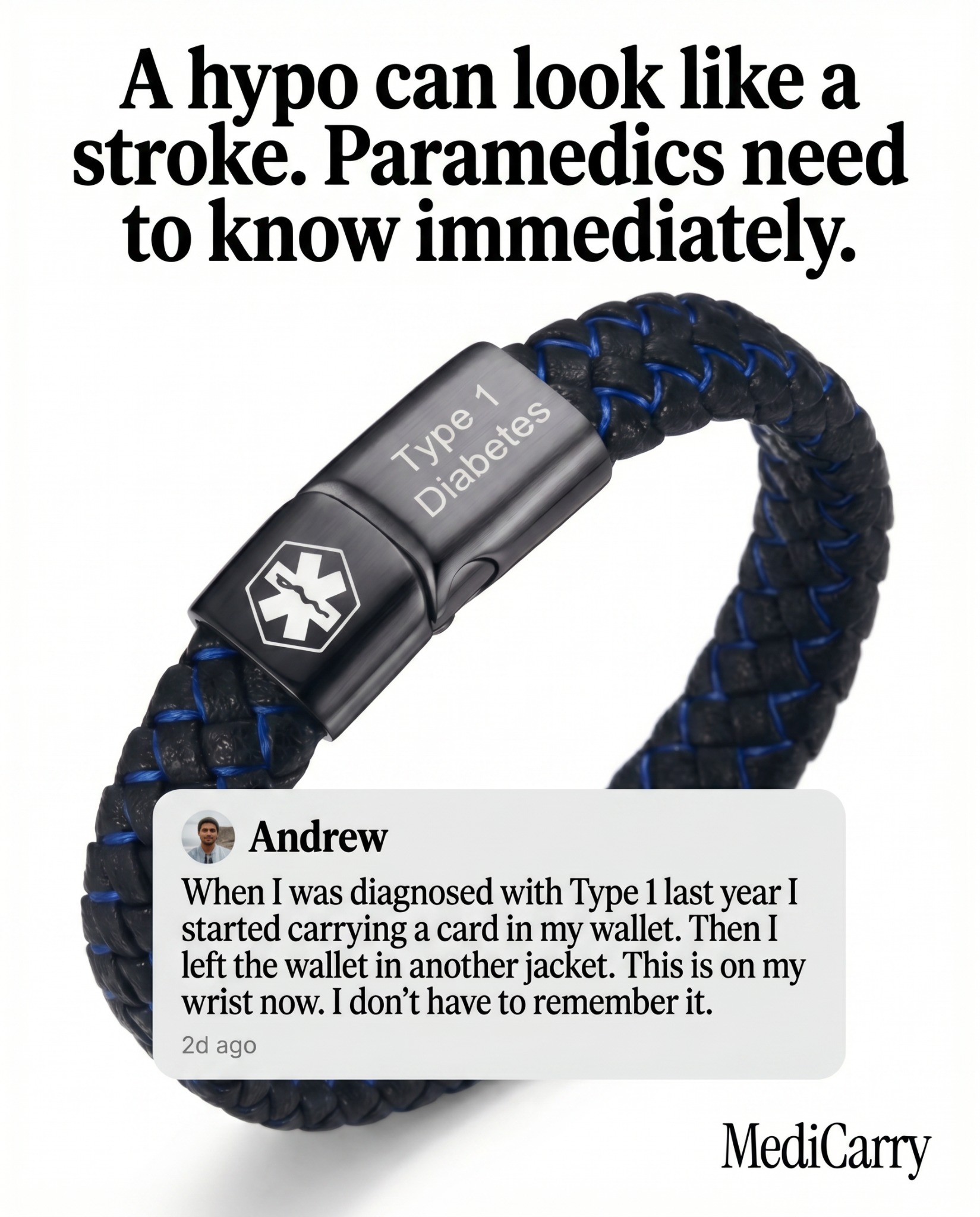 MediCarry ID Facebook ad