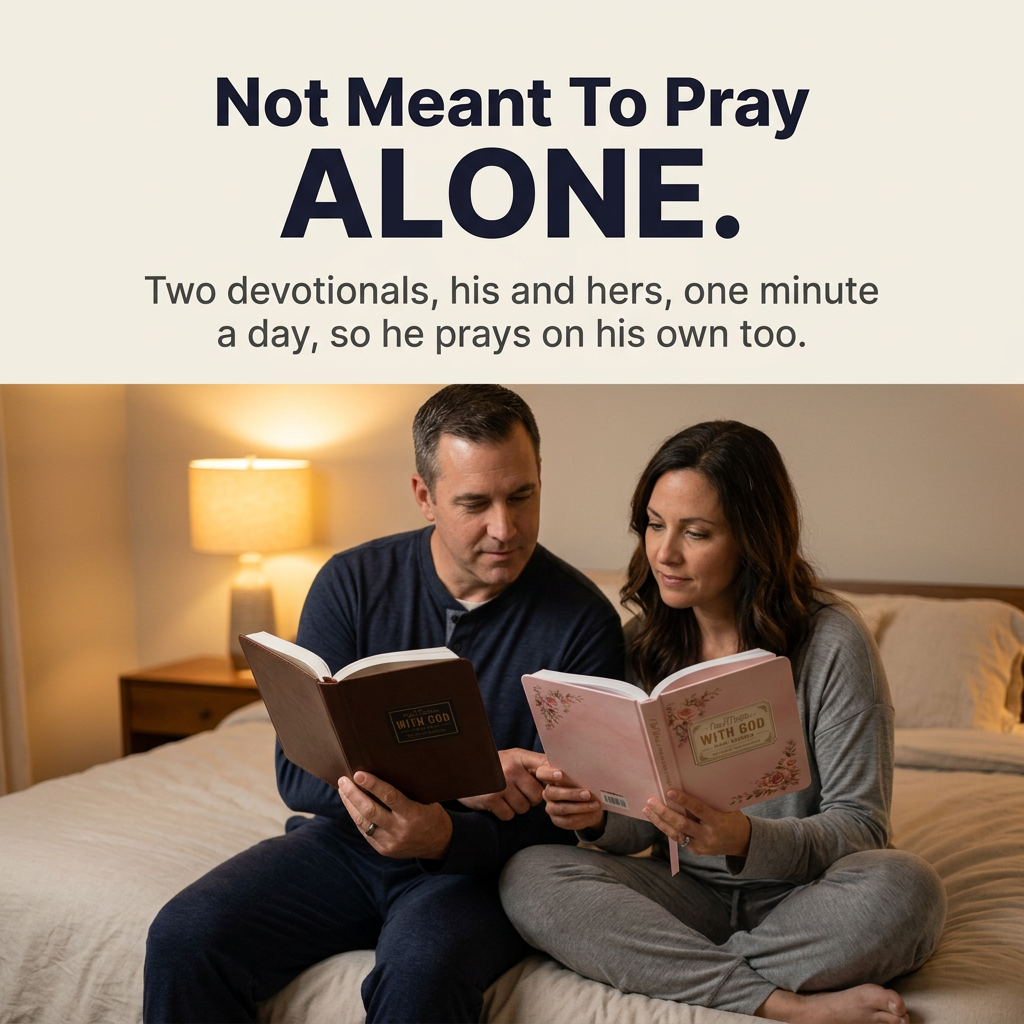 Daily Christ Facebook ad: The Marriage Where You're Not Carrying Faith Alone.