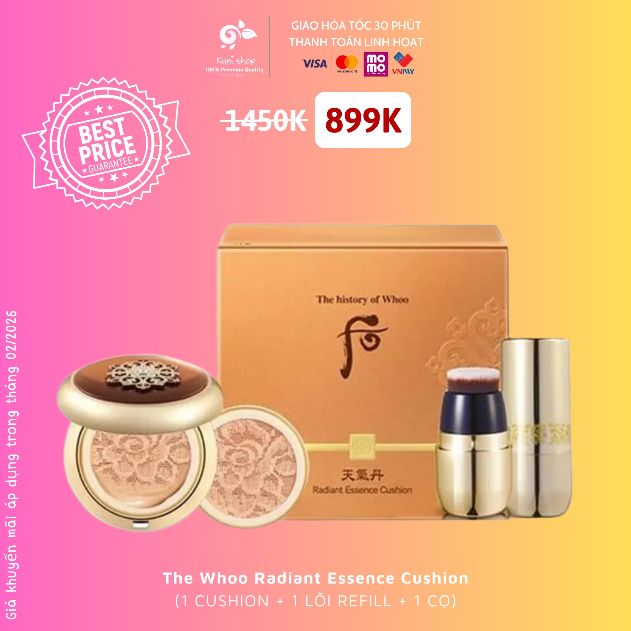 Kunishop, since 2013 Facebook ad: 𝐇𝐚̀𝐧𝐠 𝐡𝐨𝐭 - 𝐆𝐢𝐚́ 𝐭𝐨̂́𝐭 𝐦𝐨̂̃𝐢 𝐧𝐠𝐚̀𝐲!