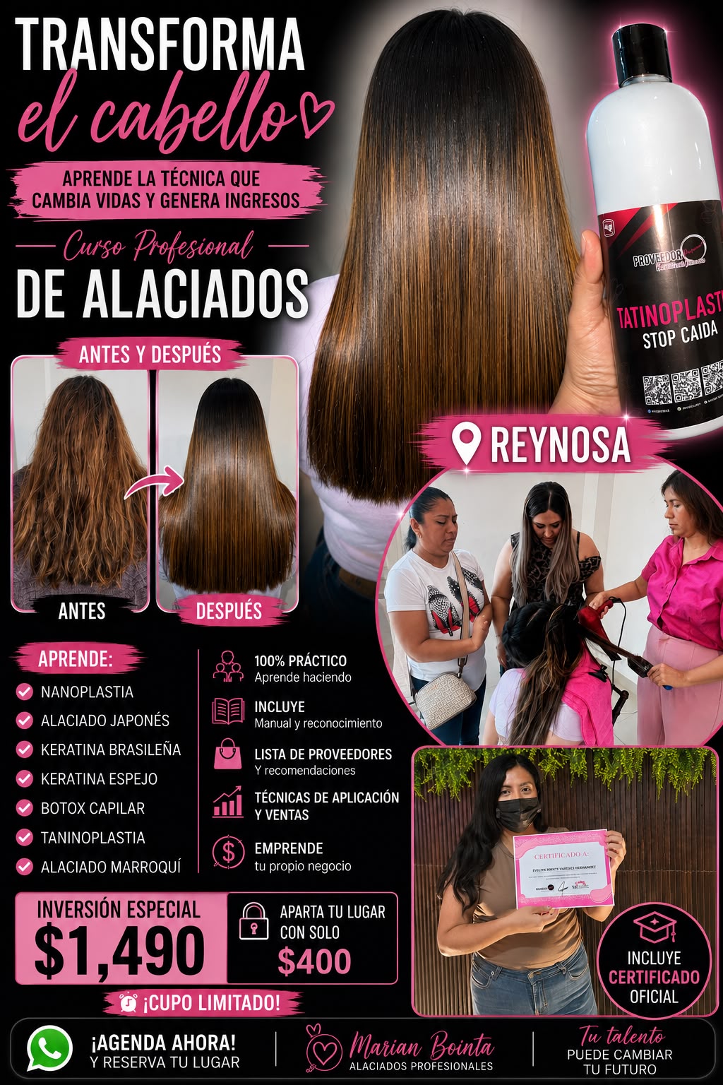 Keratinas de calidad a mayoreo Facebook ad