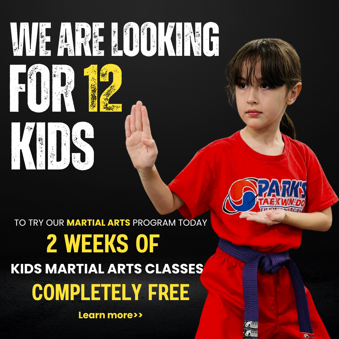 Parks Taekwondo Cinco Ranch Facebook ad
