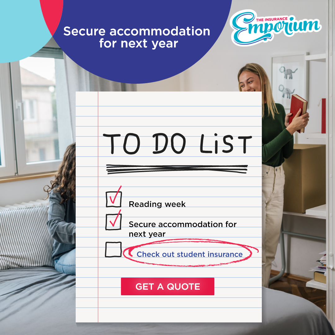The Insurance Emporium Facebook ad: Student Insurance