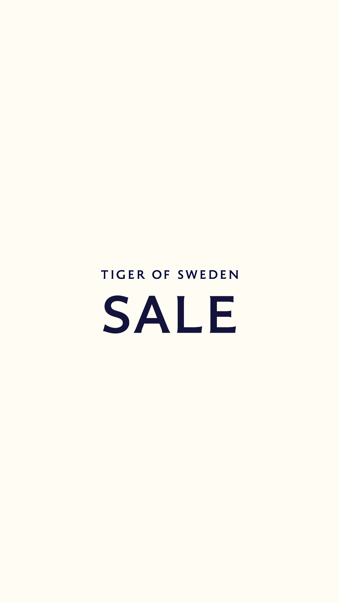 Tiger of Sweden Facebook ad