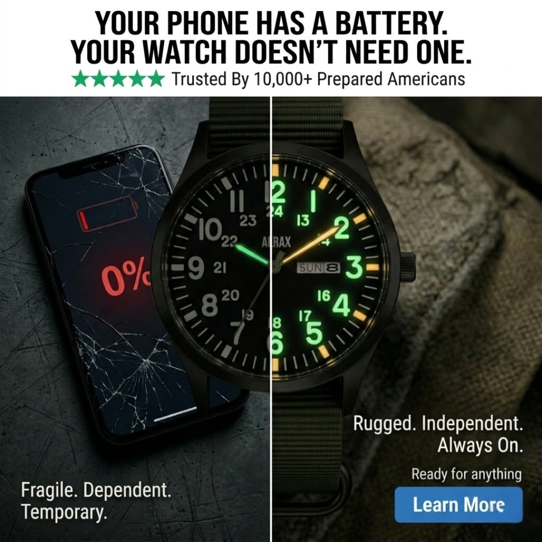 Aerax Watches Facebook ad: Why Thousands Are Switching Back To Field Watches