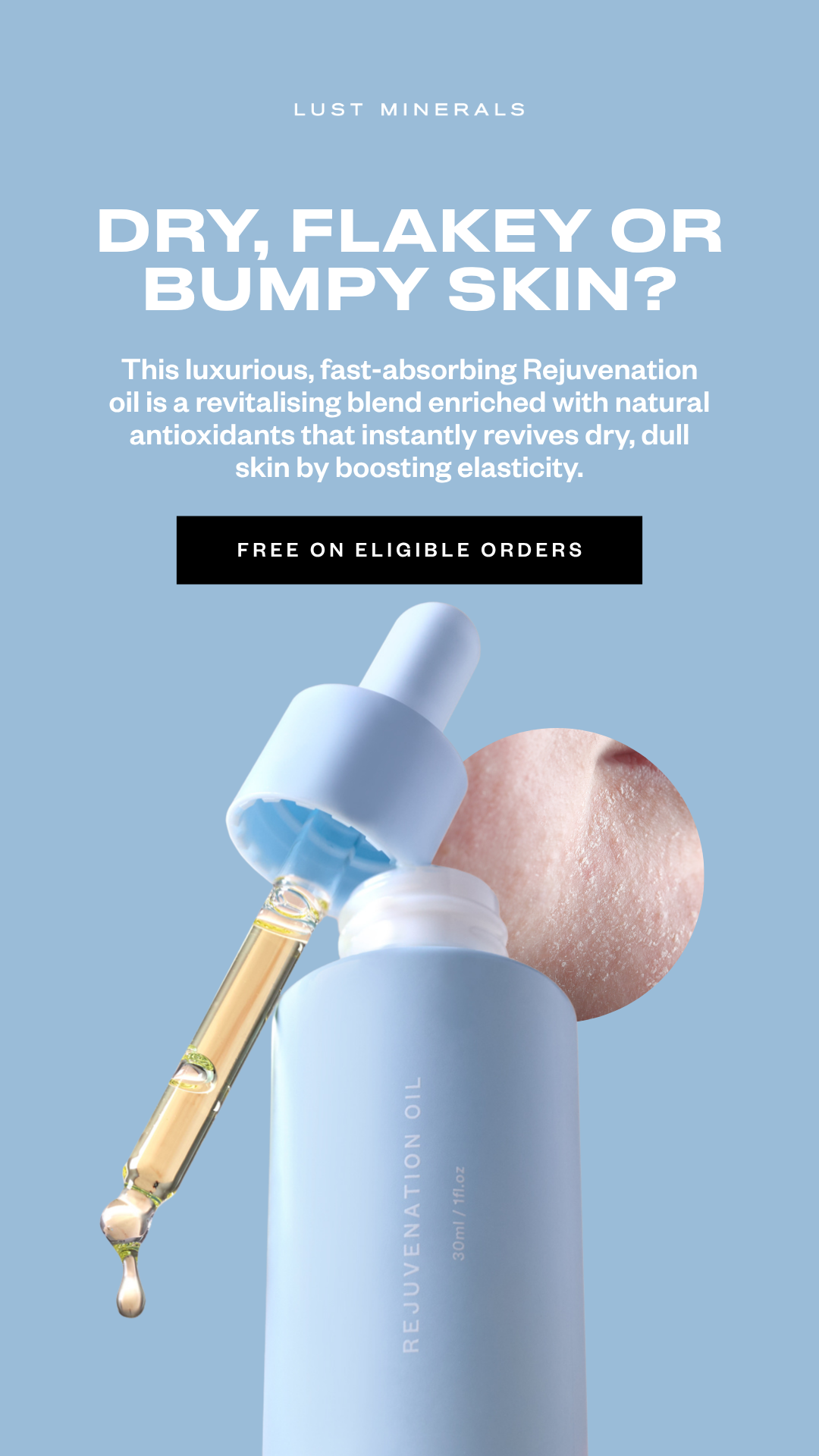 Lust Minerals Facebook ad