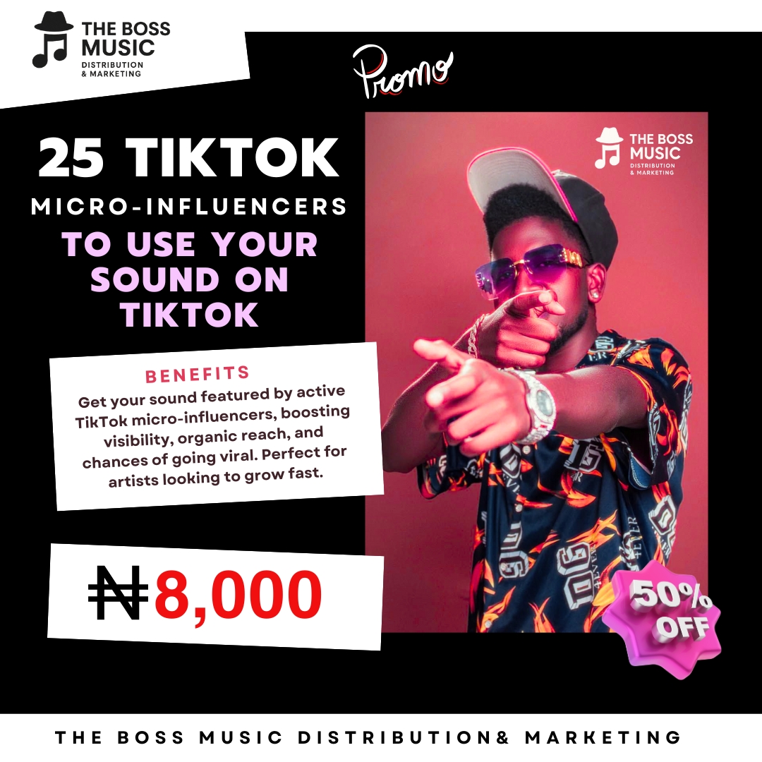 Thebossmusicdistribution & Marketing Facebook ad