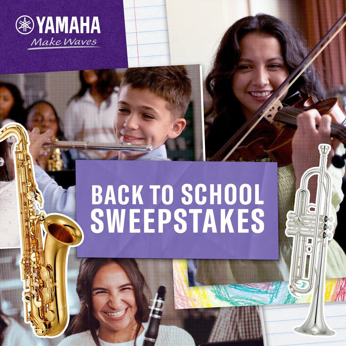 Yamaha Music USA Facebook ad