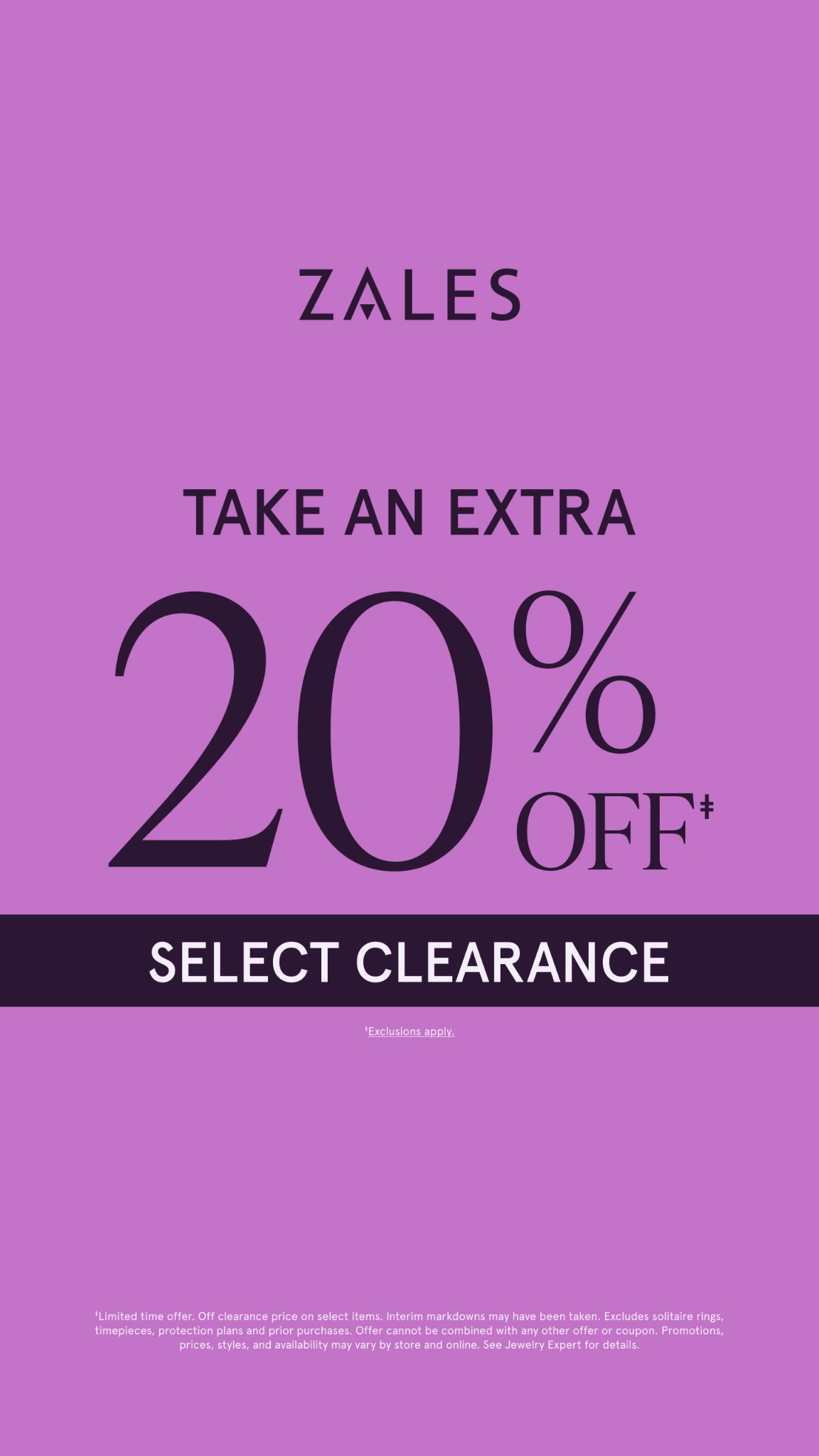 Zales Facebook ad