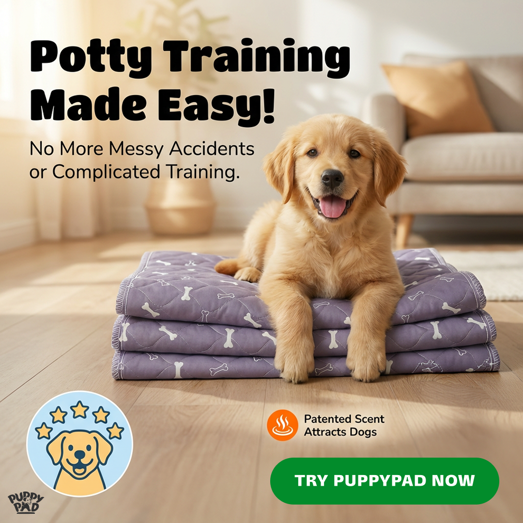 PuppyPad Facebook ad