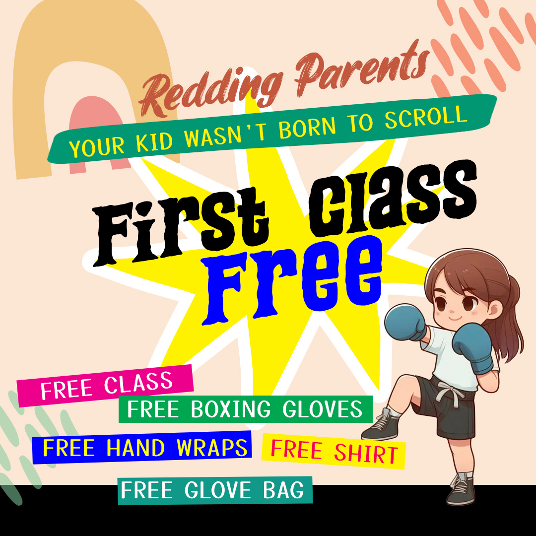 Sweet Fitness Kickboxing - Redding Facebook ad