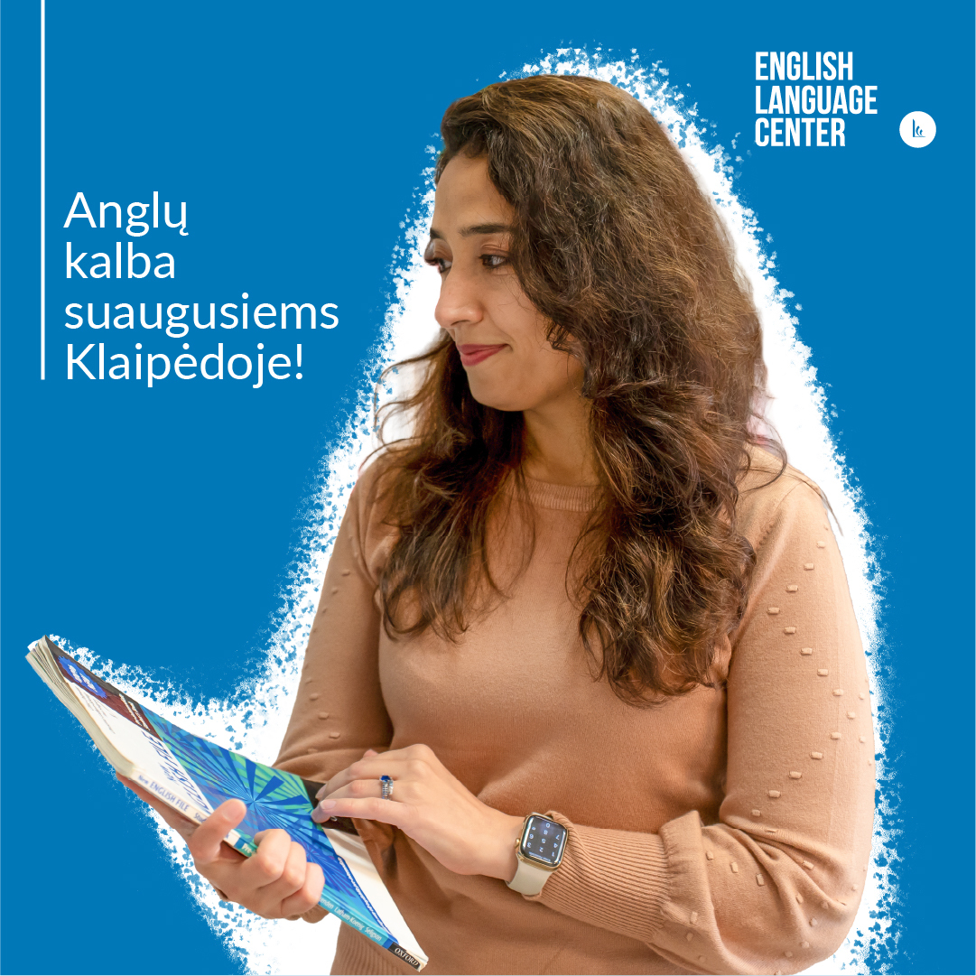 LCC International University Facebook ad: Vakariniai anglų kalbos kursai suaugusiems