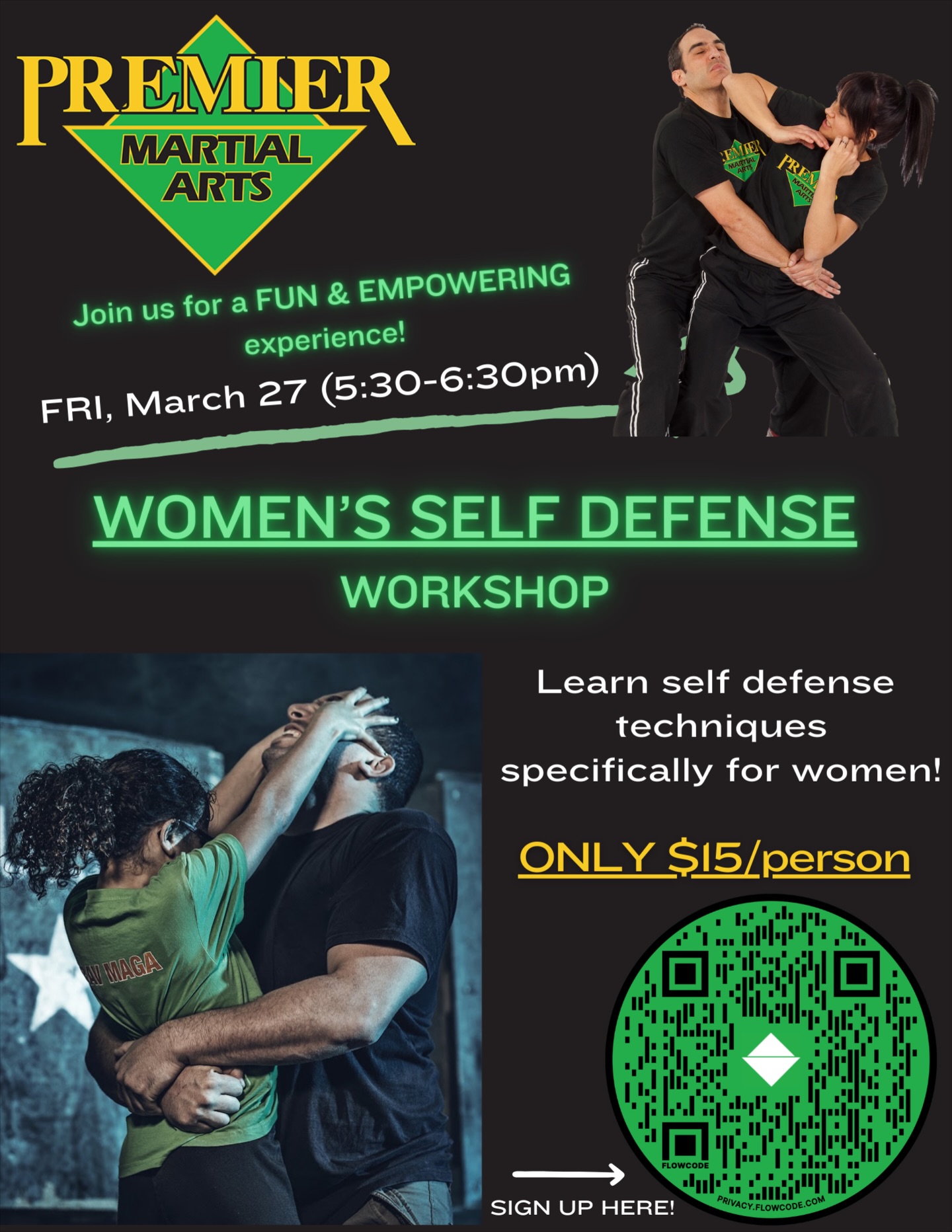 Premier Martial Arts Facebook ad
