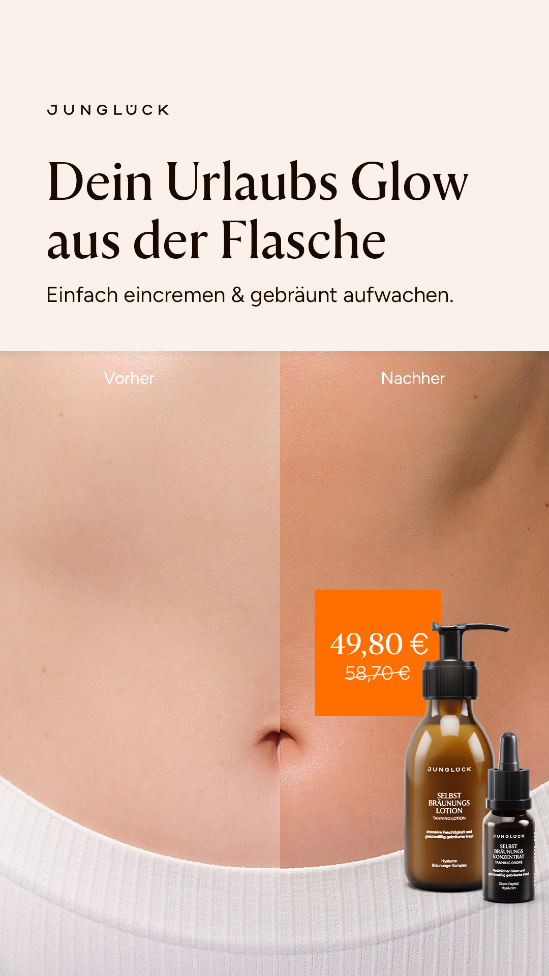 Junglück Facebook ad