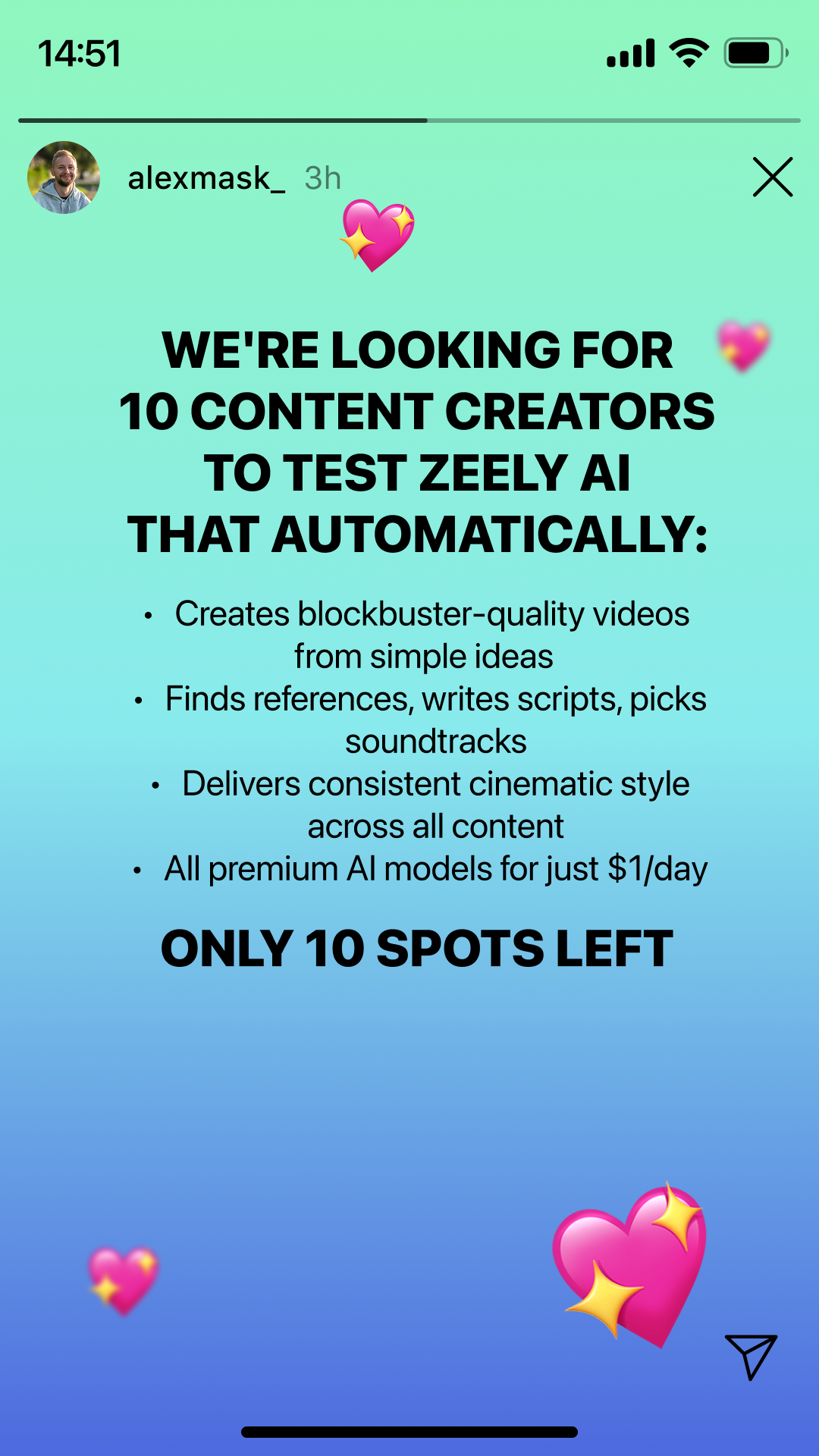 Zeely Facebook ad