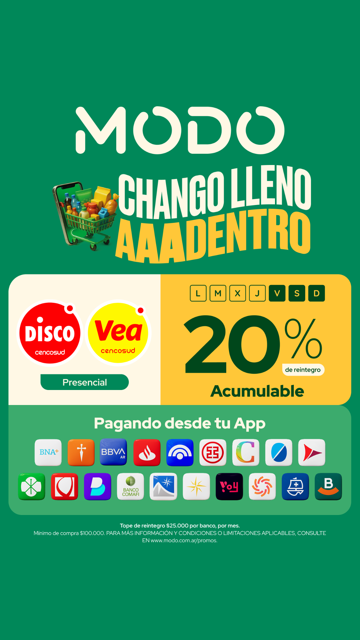 MODO Facebook ad