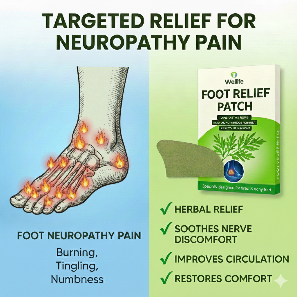 Try Wellife Facebook ad: 70% OFF Ends Friday: The Plantar Fasciitis Patch Selling…