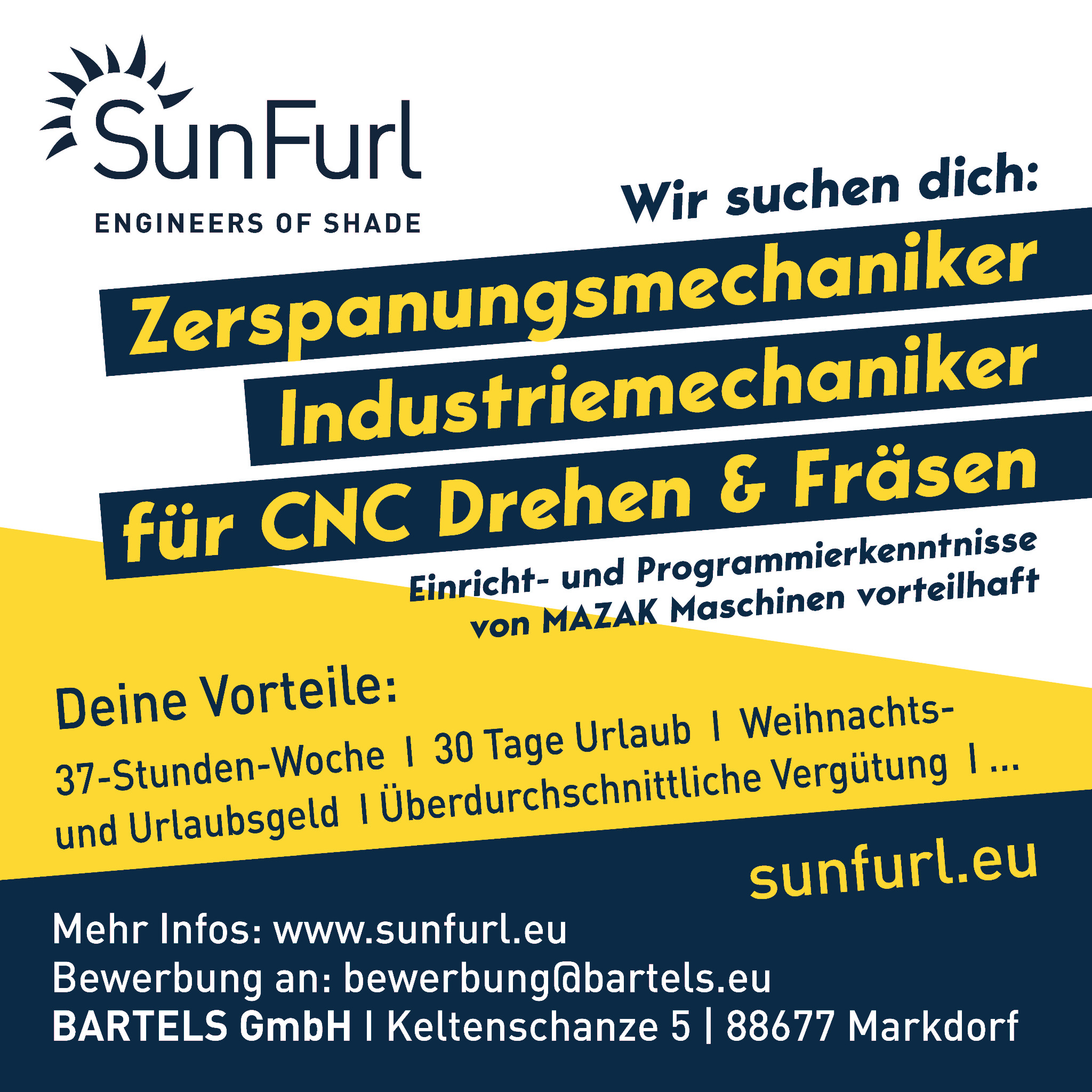 SunFurl Sonnensegel Facebook ad from Feb 11, 2026