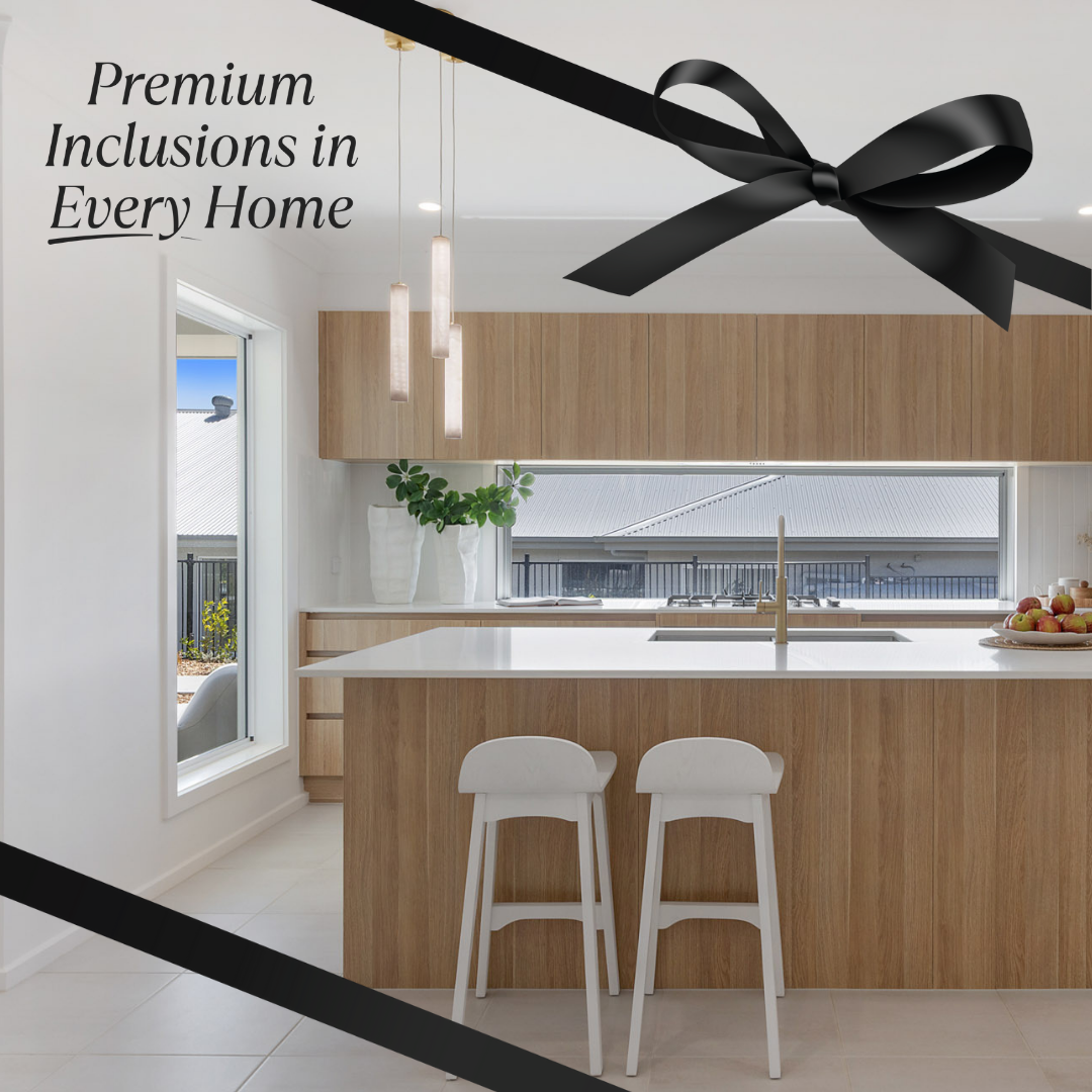 Hunter Homes Facebook ad: Not all premium inclusions are created equal.