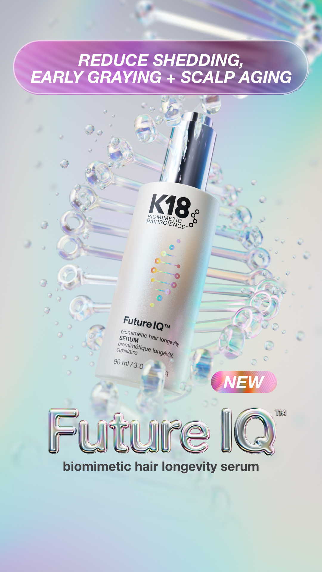 K18 Hair Facebook ad
