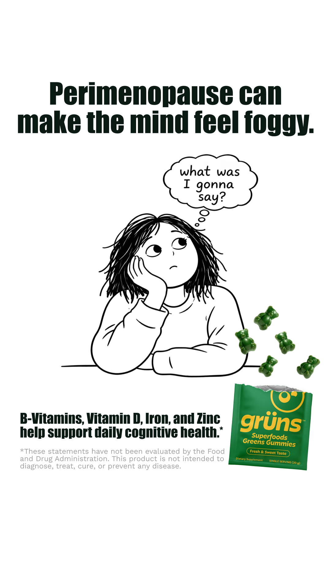 Grüns Facebook ad