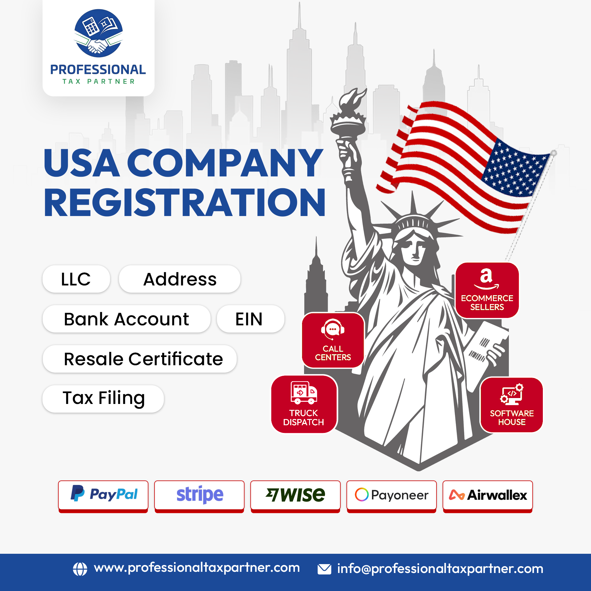 Professional Tax partner & Consultant Facebook ad