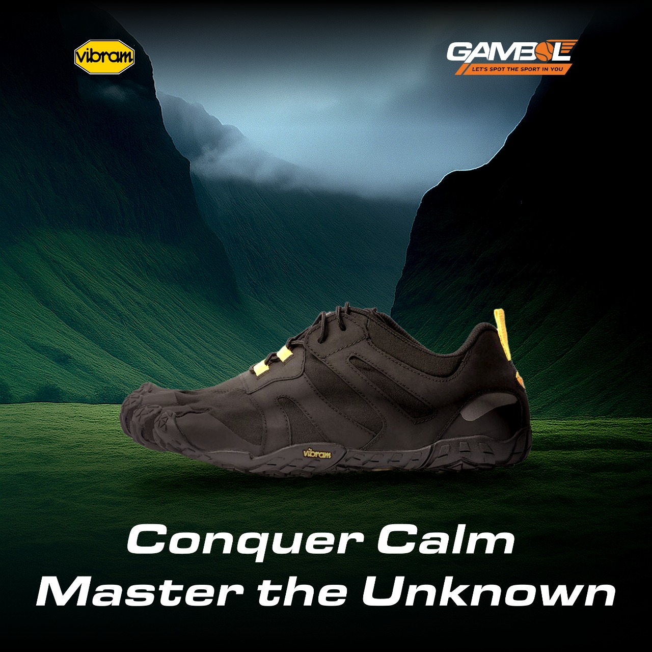 Gambol Facebook ad: Your Feet Deserve to Move Naturally.