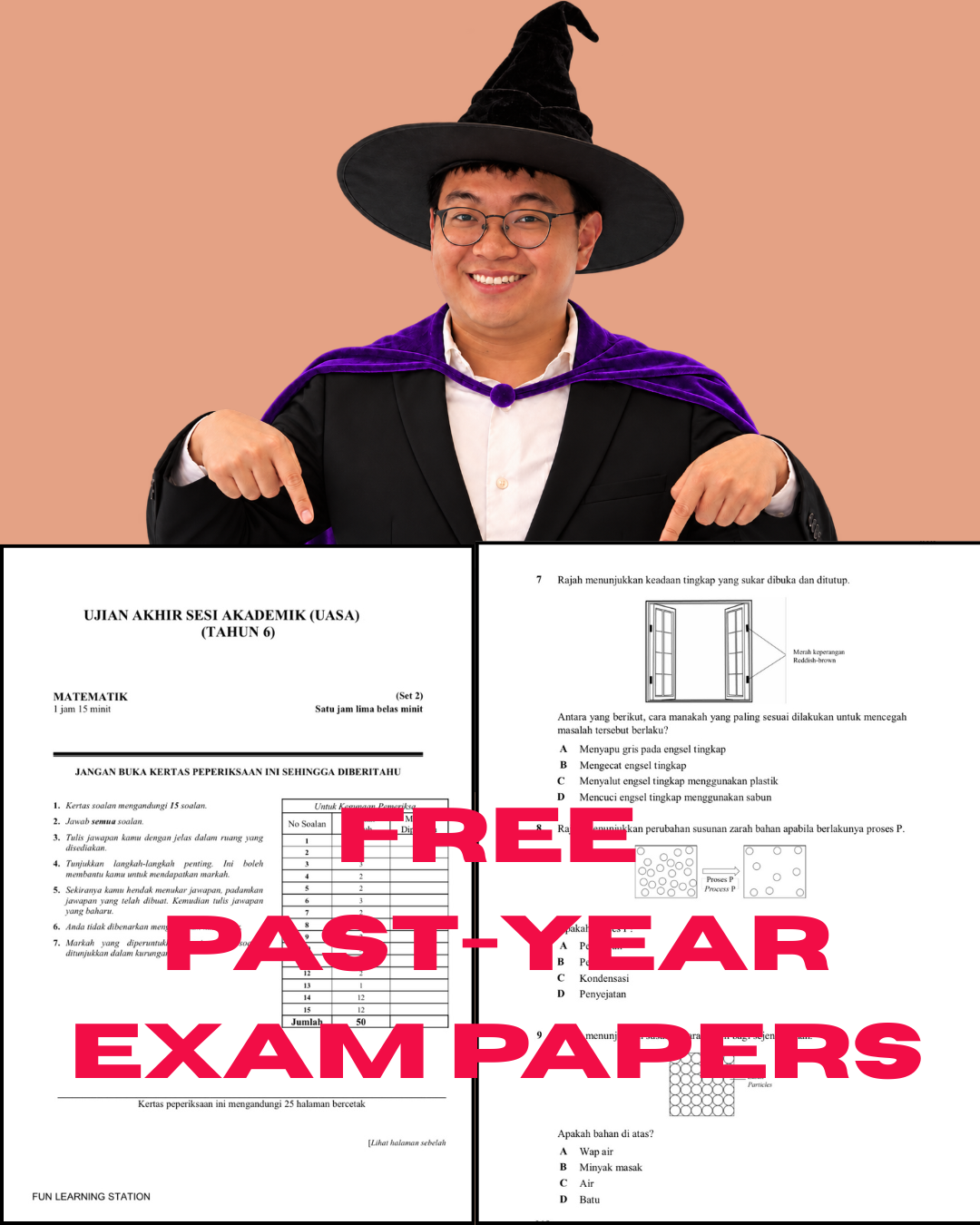 Murid-murid.com Facebook ad: FREE Account for Your Child Now