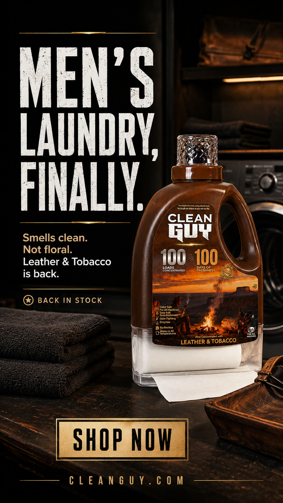 Clean Guy Facebook ad