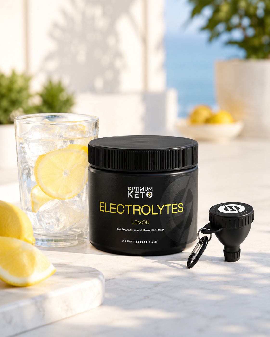 Optimum Keto Facebook ad: Met GRATIS reistrechter (t.w.v €3,95)
