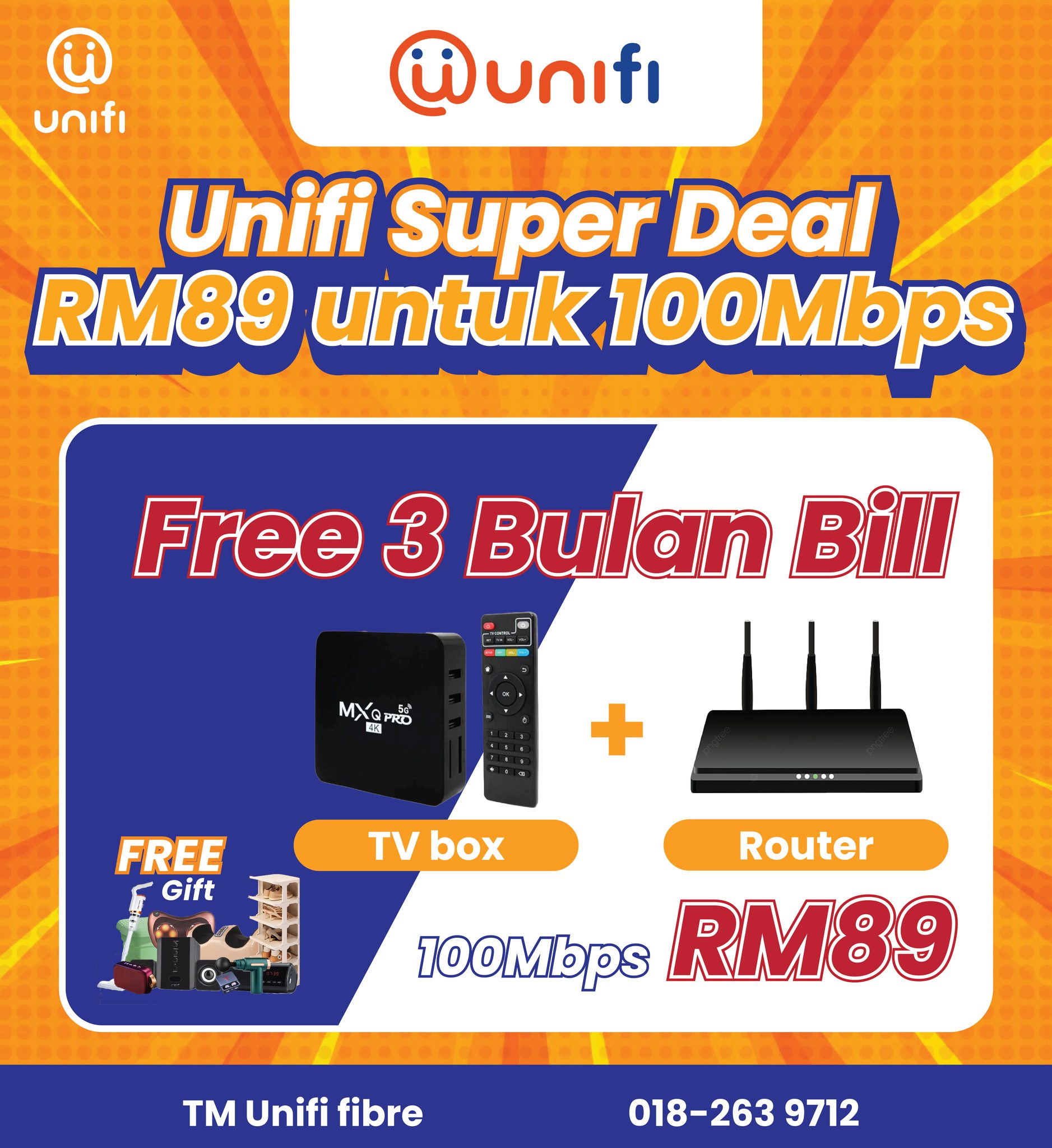 TM Unifi Fibre Pendaftaran Facebook ad