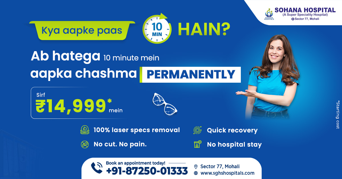 Sohana Eye Care Hospital Facebook ad from May 9, 2026
