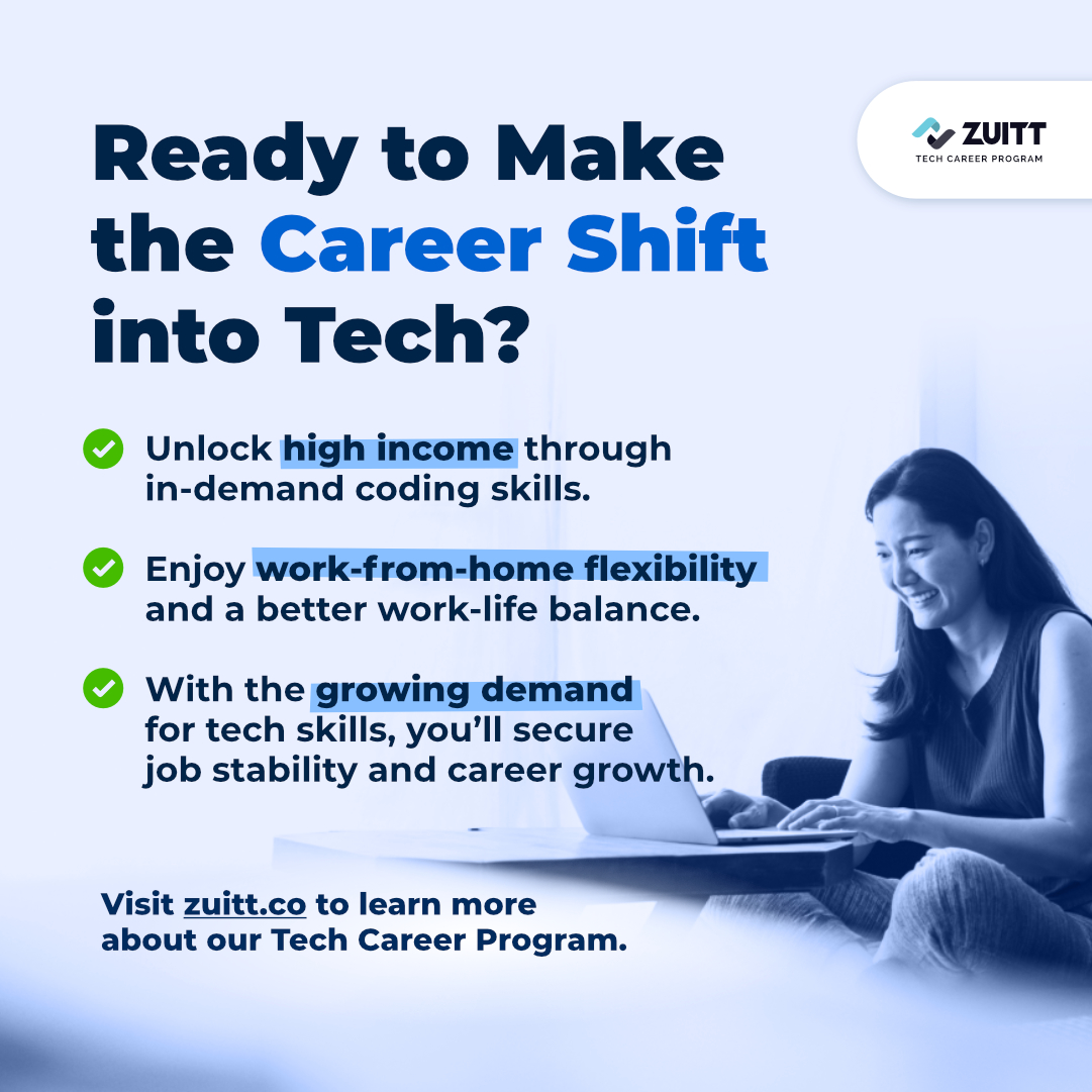 Zuitt - Tech Career Program Facebook ad