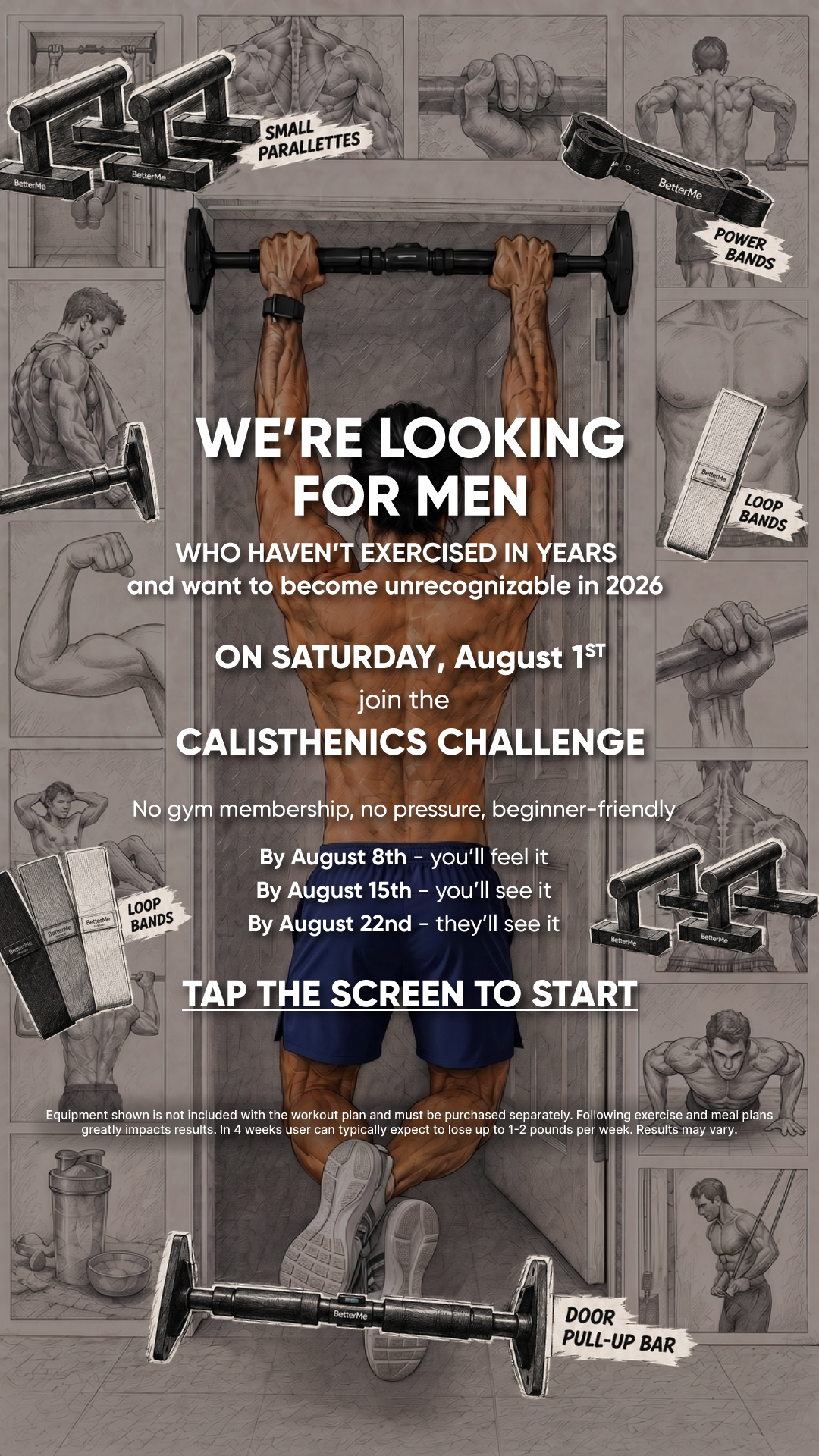 BetterMe Men Facebook ad