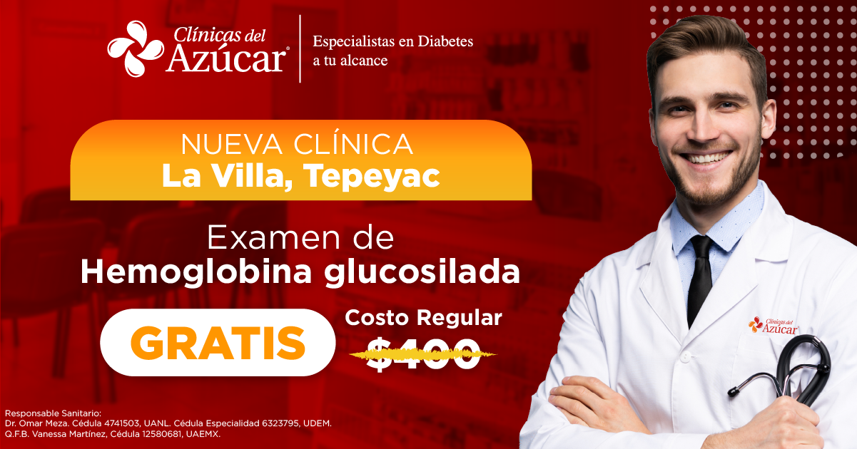 Clínicas del Azúcar - CDMX Facebook ad