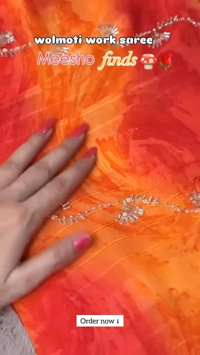 Vishakha’s finds Facebook ad: Elegant Saree Collection