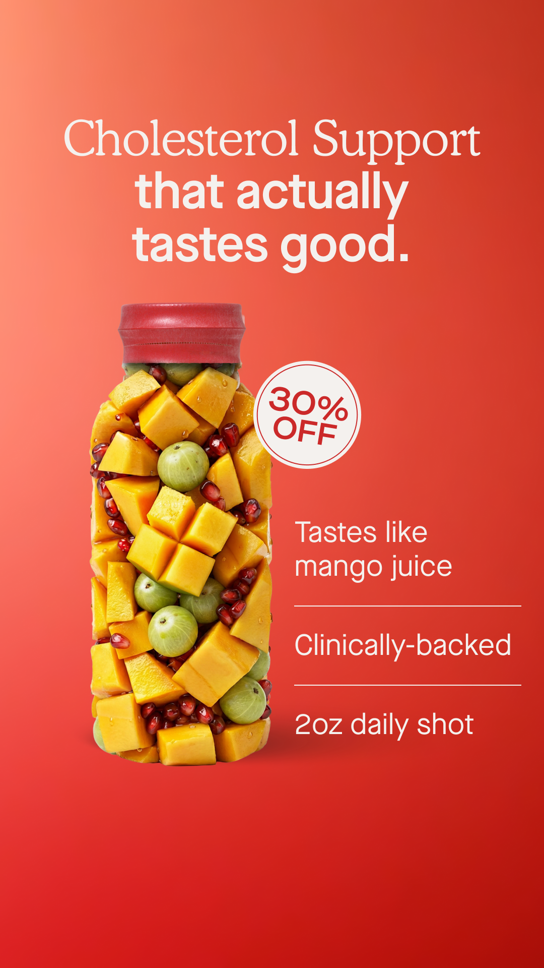 Dose for Cholesterol Facebook ad