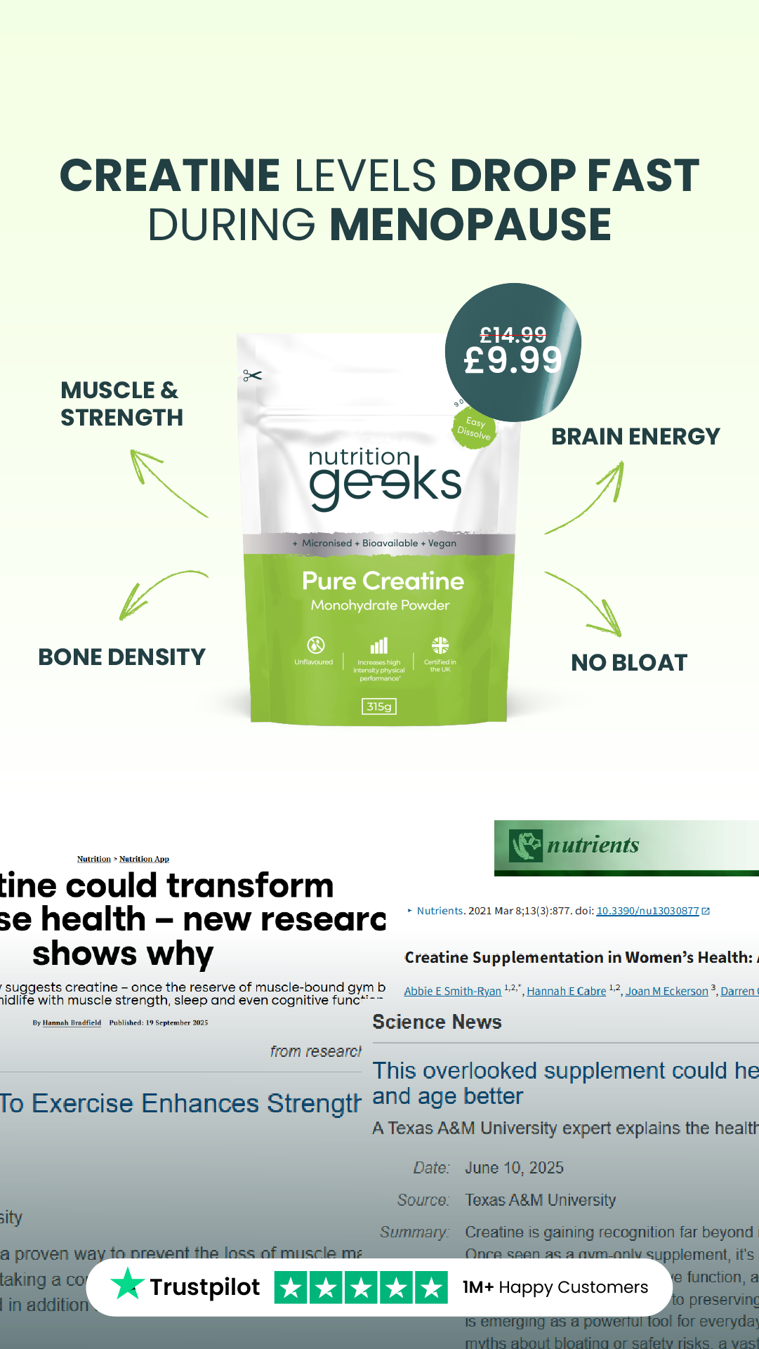 Nutrition Geeks Facebook ad