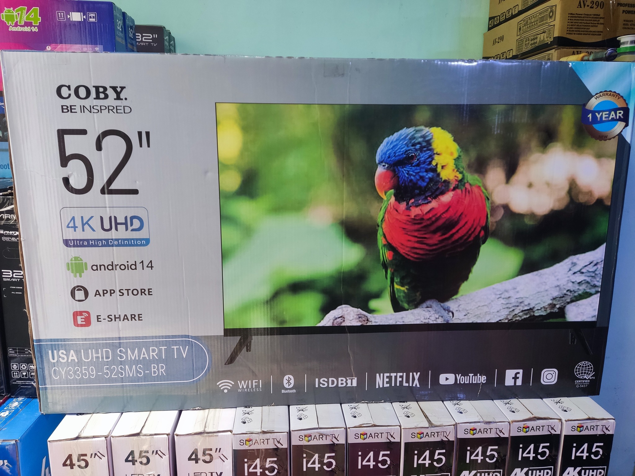 Shop Me Tv & Speaker Facebook ad: Shop Me Tv & Speaker