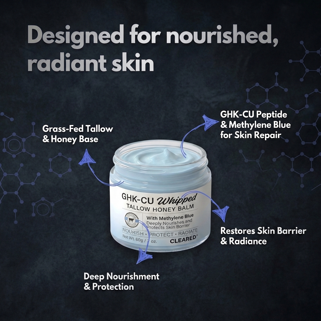 TryCleared Co. Facebook ad: Upgrade Your Skin, 53% Off