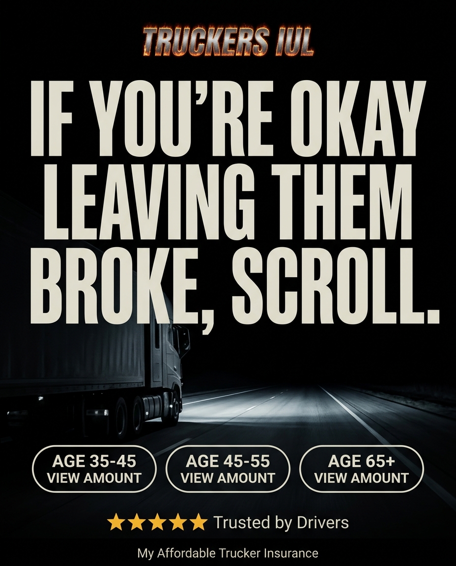 My Affordable Trucker Insurance Facebook ad