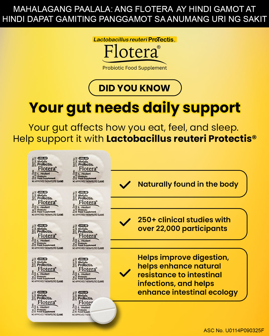 Flotera Facebook ad