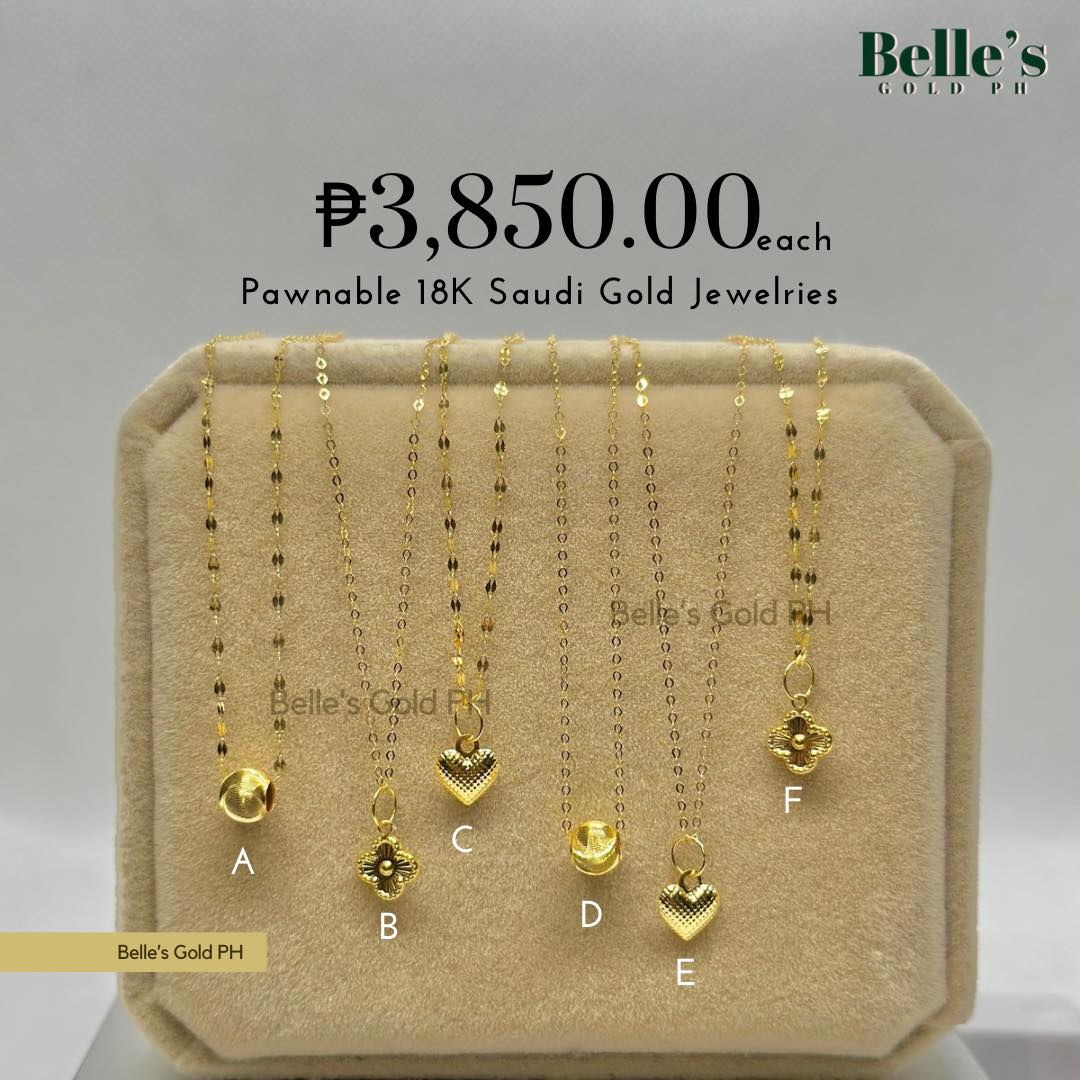 Belle's Gold PH Facebook ad: Invst in gold today & secure your tomorrow.