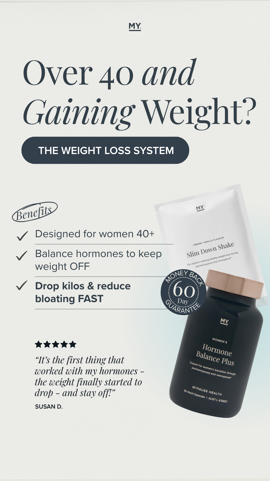 MyPause Health Facebook ad