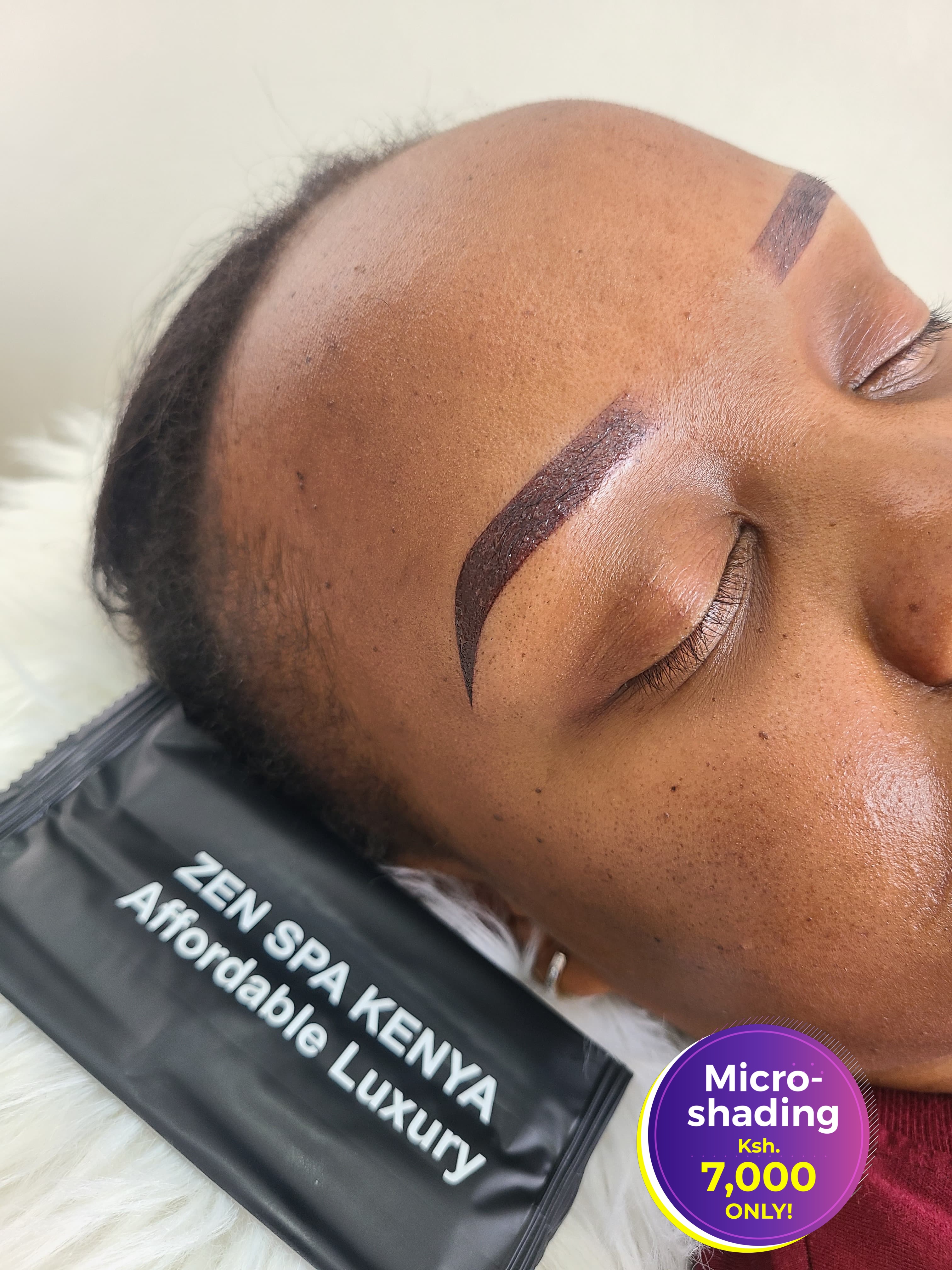 Waxing Experts Nairobi Facebook ad: Wake up with perfectly shaped brows every day!