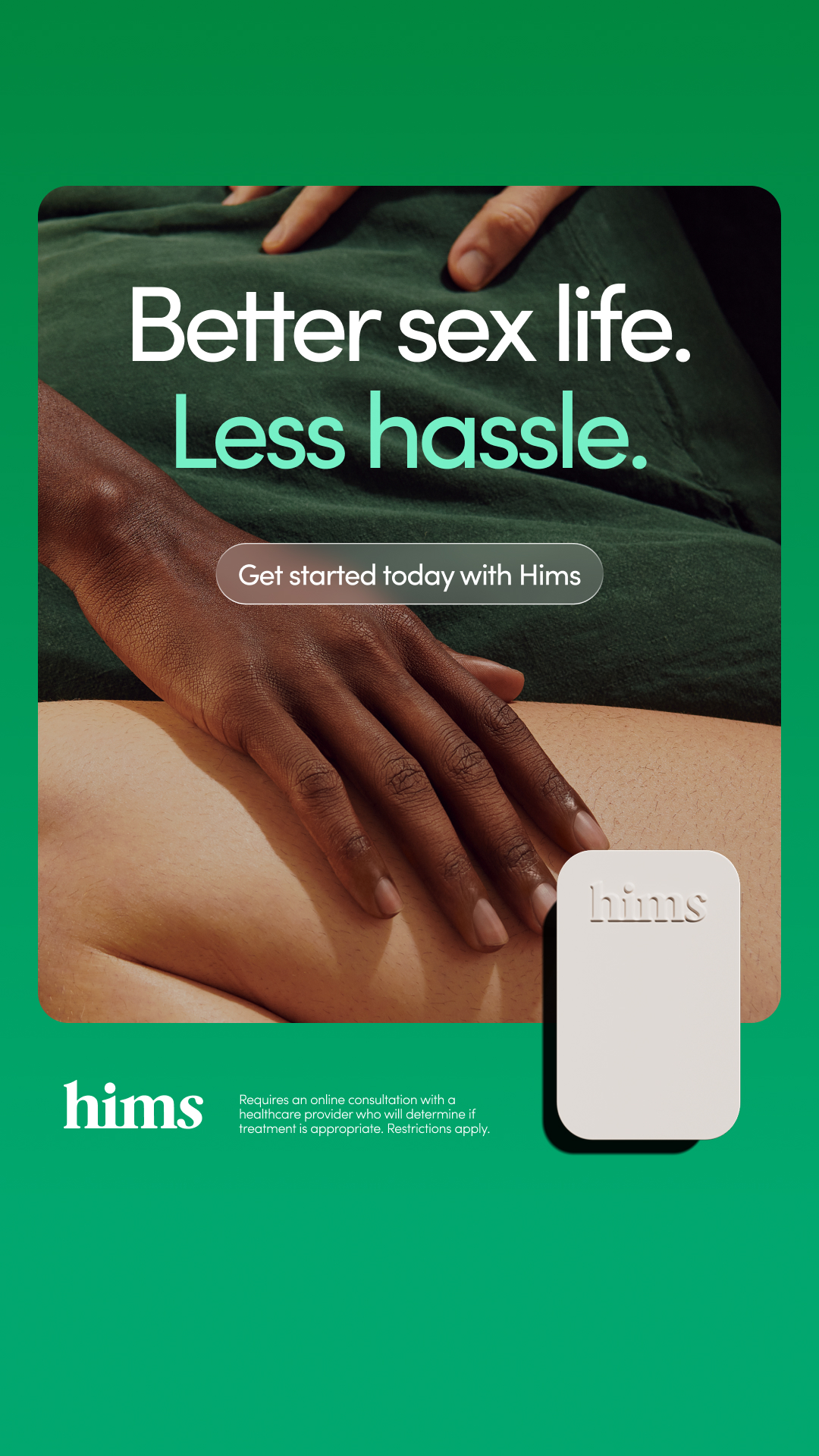 hims Facebook ad