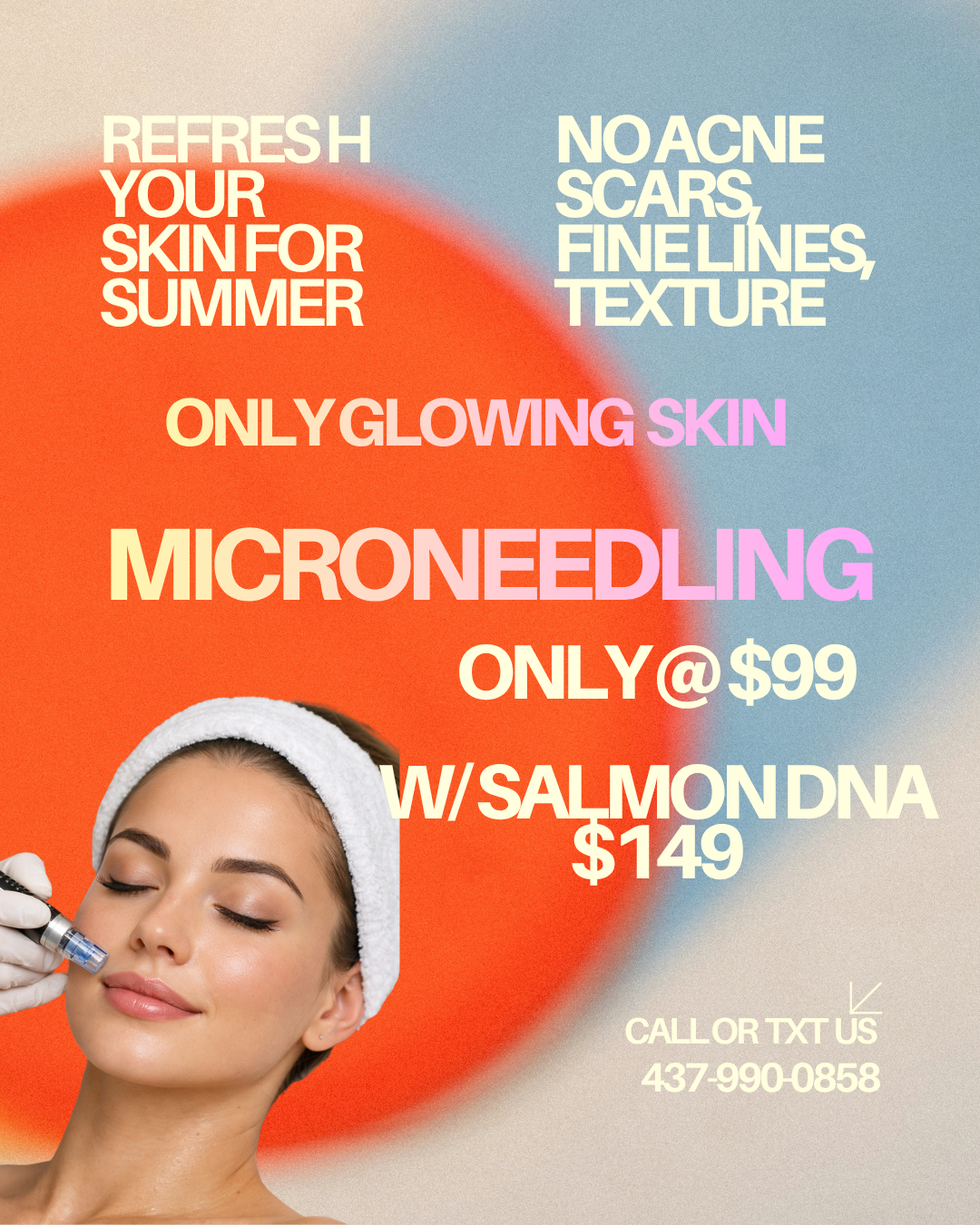 Nyrelli Skin + Laser Toronto Facebook ad: CLAIM LIMITED SPOT