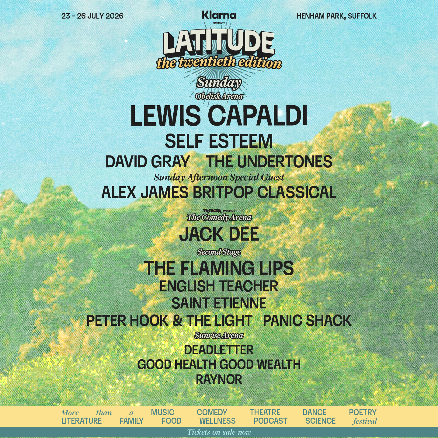 Latitude Festival Facebook ad from Jan 23, 2026